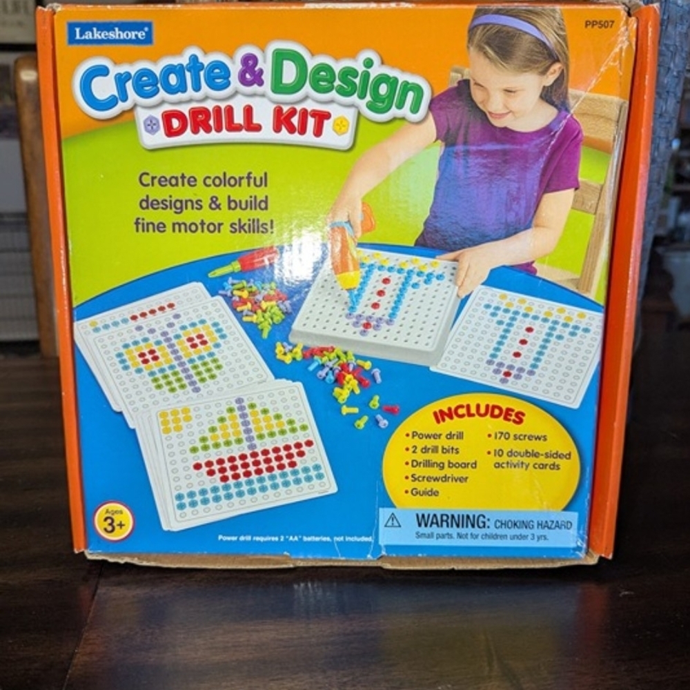 Create & Design Drill Kit - Multicolor